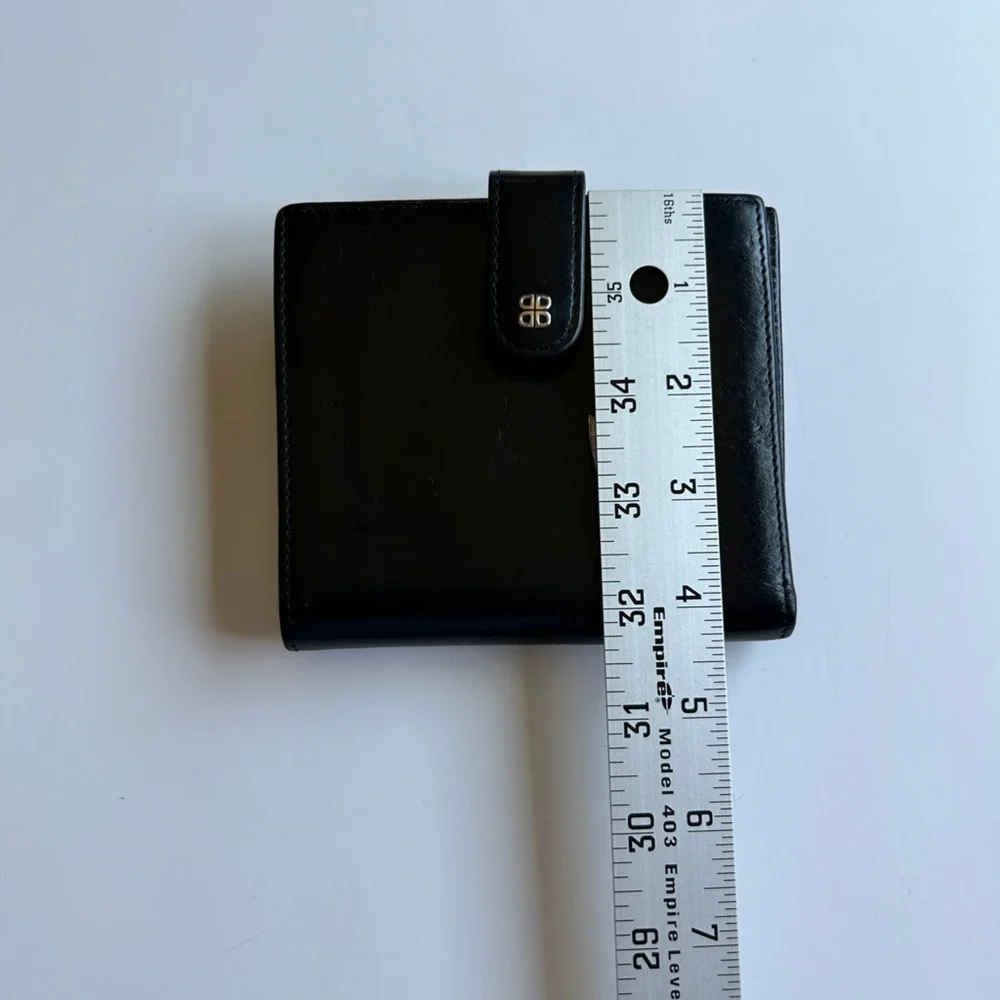 Bosca Black Leather Key‎ Card Holder Accessory
